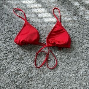 PacSun Vibrant Red Bikini Top